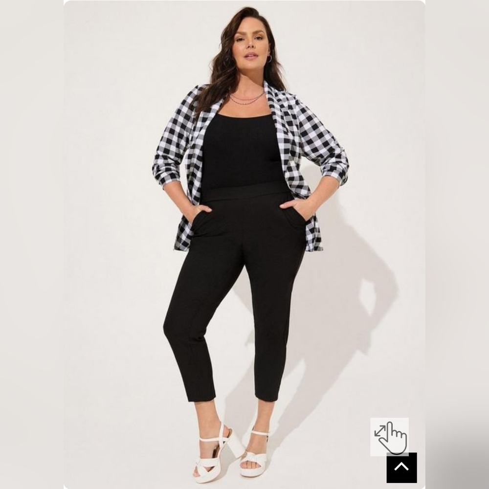 Torrid Pull-On High-Rise Pant - Picture 2 of 4
